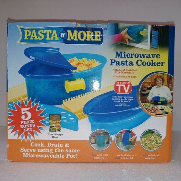 Pasta N More As Seen On TV Microwave Pasta Cooker NEW - Picture 5 of 5